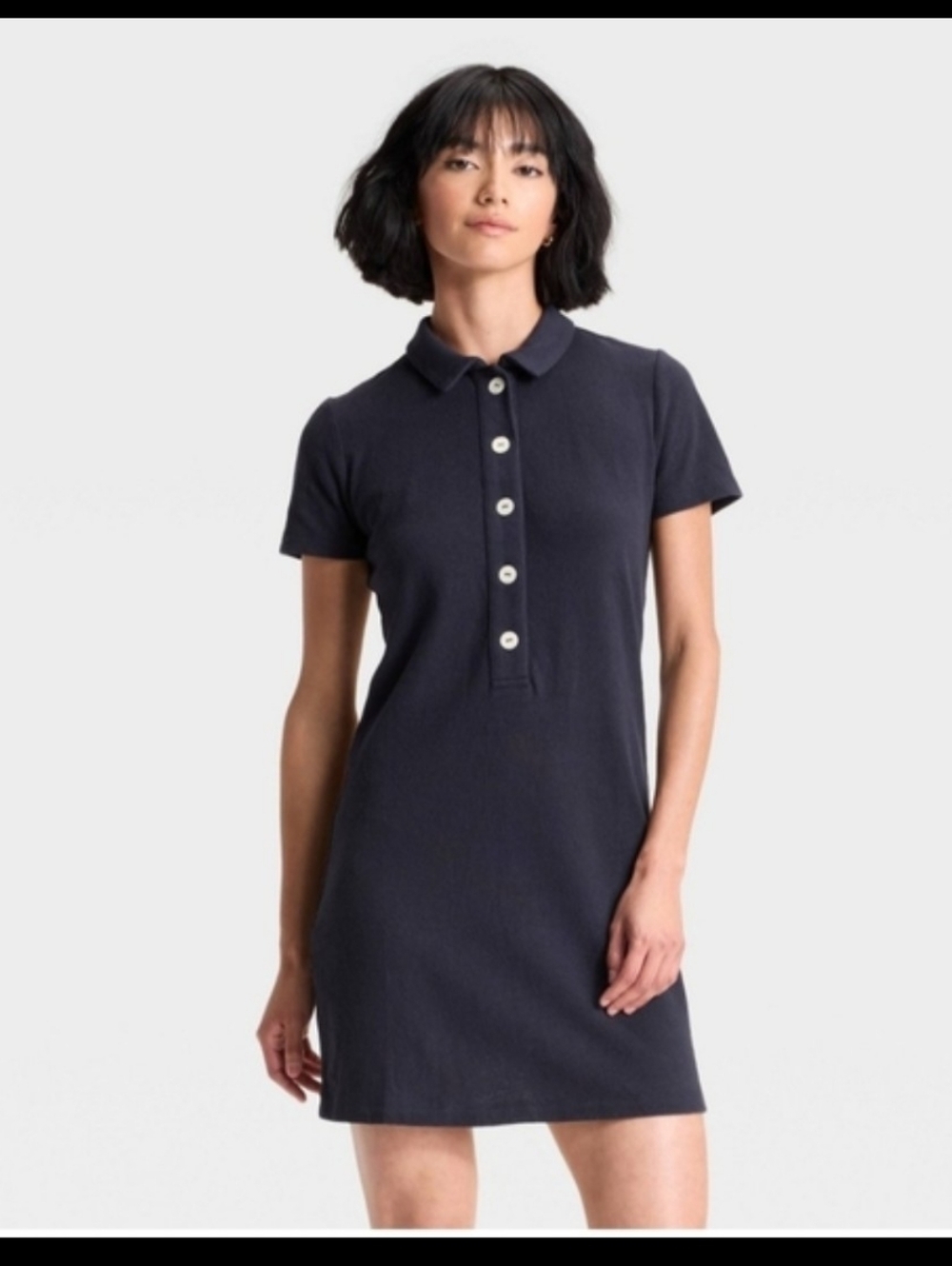 NWT Universal Thread Navy Polo Mini Dress